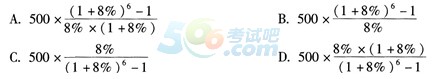 一级建造师《工程经济》第一章真题专练(1)