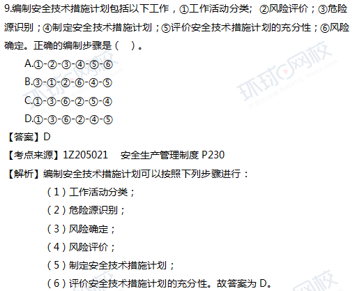 2017一级建造师真题项目管理单选9题官方答案及解析