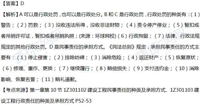 2018工程法规真题解析