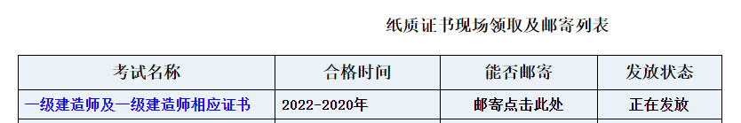 一级建造师